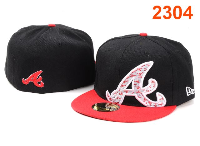 Atlanta Braves MLB Fitted Hat PT23